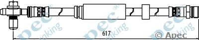 APEC BRAKING hos3944 -  Тормозной шланг